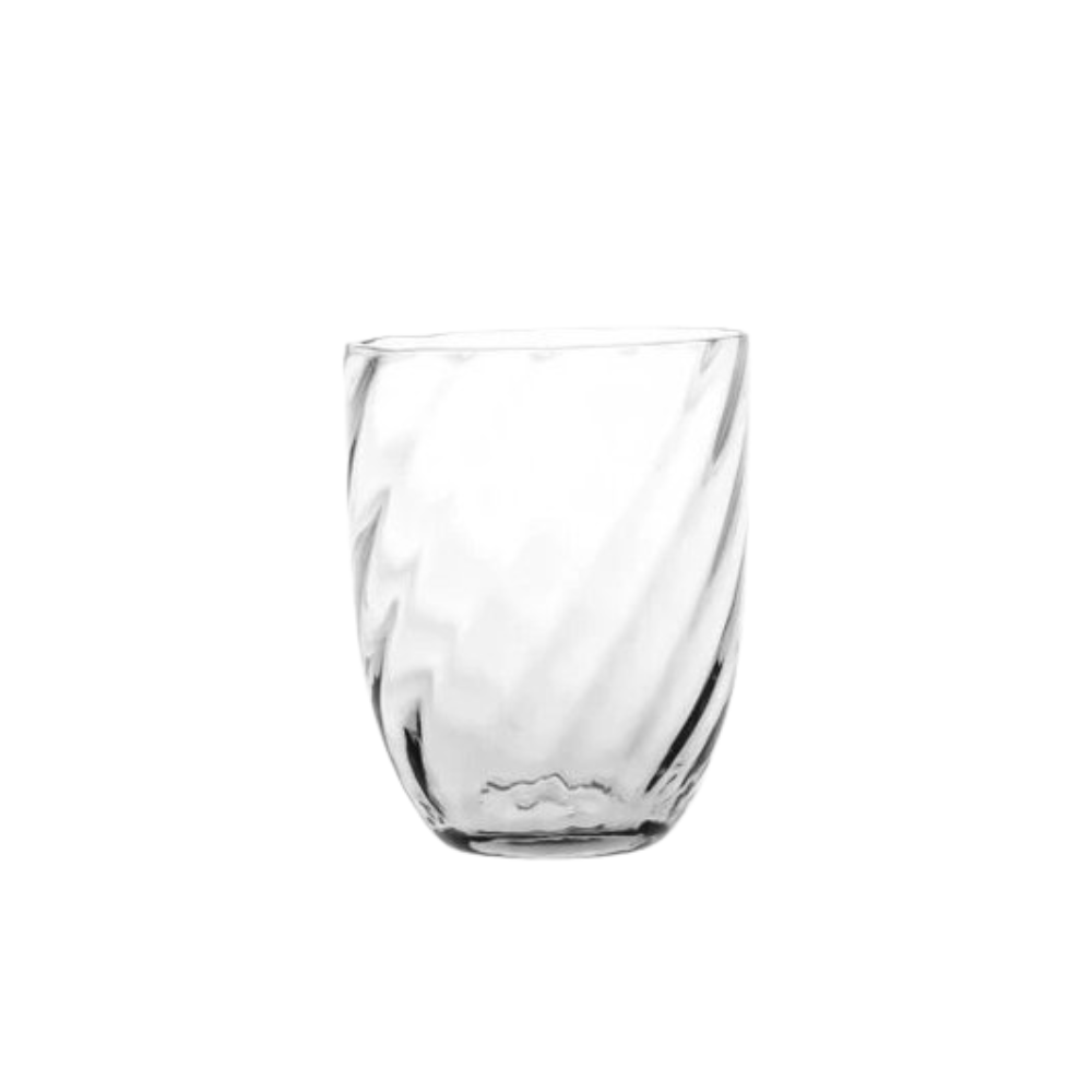 Swirl tumbler Crystal glas - klar